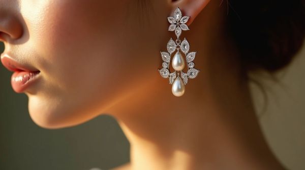 L'élégance des boucles d'oreilles en haute joaillerie