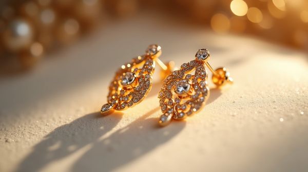L'élégance des boucles d'oreilles en haute joaillerie