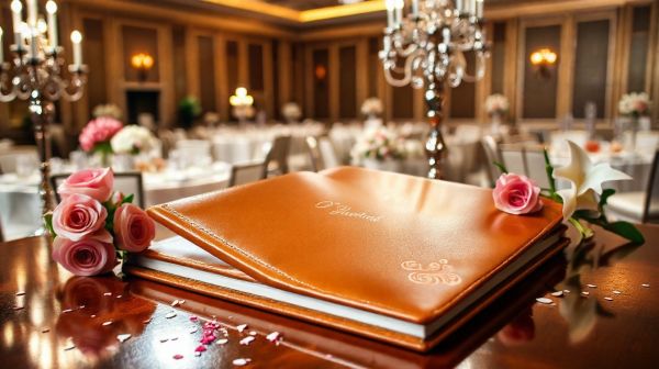 Les critères essentiels pour un livre d'or idéal lors d'événements