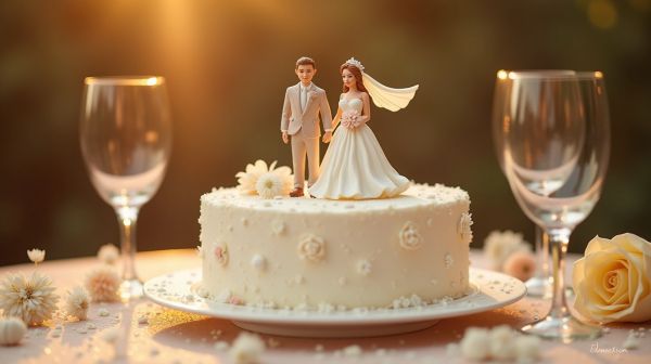 Top figurines pour gâteau de mariage : idées originales pour une décoration inoubliable
